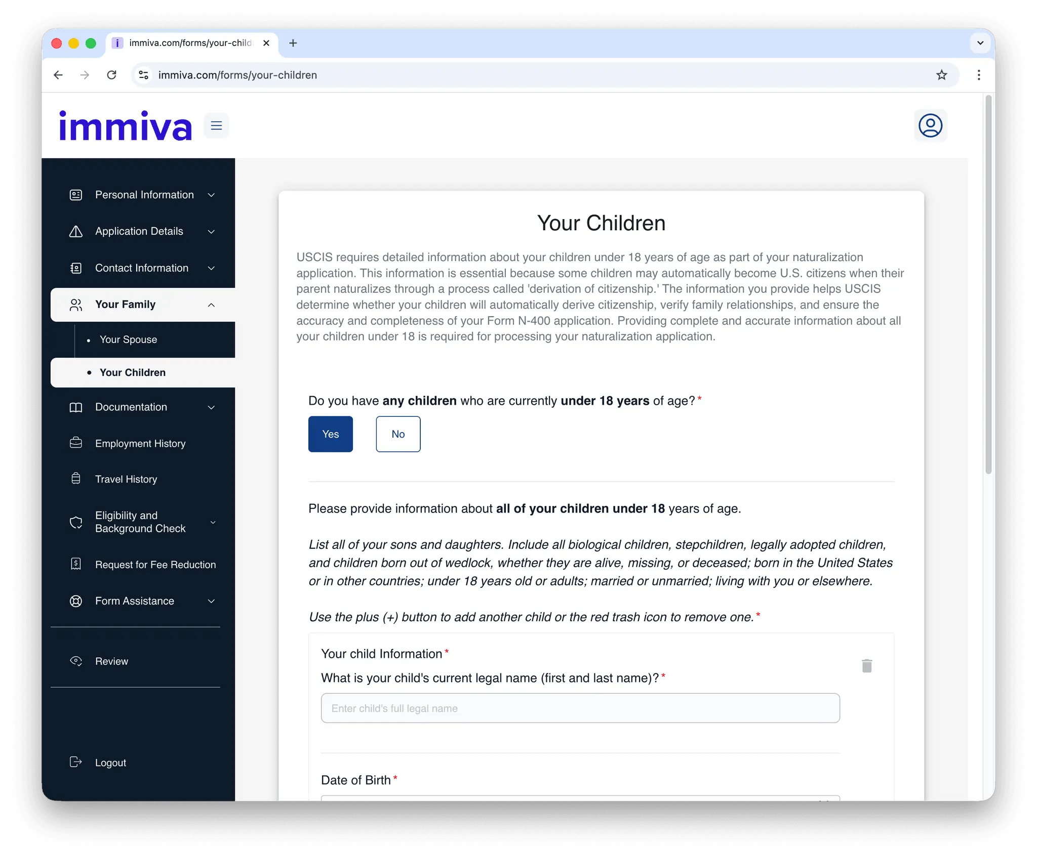 Screenshot 2 of Immiva