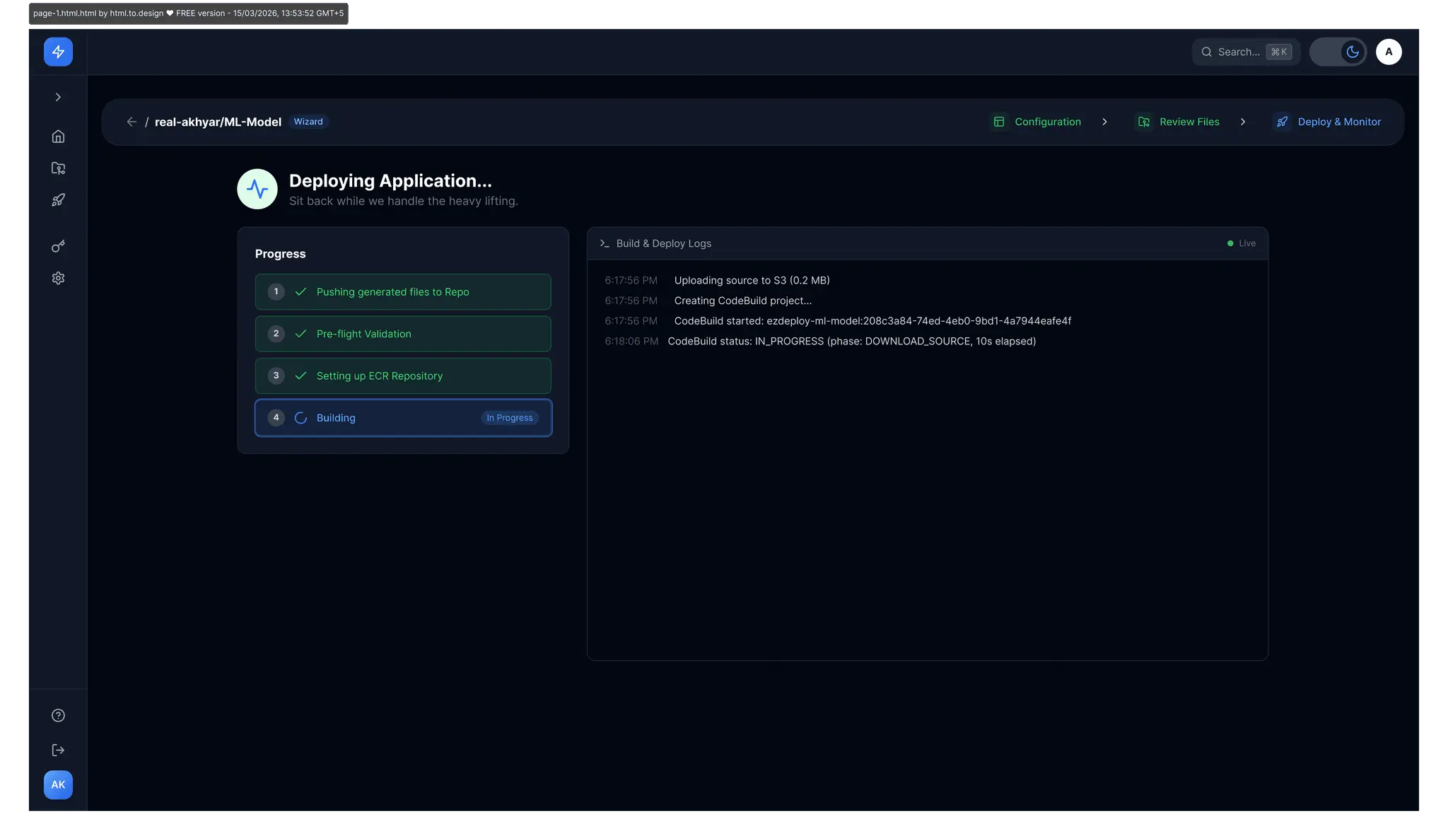 Screenshot 2 of EzDeploy