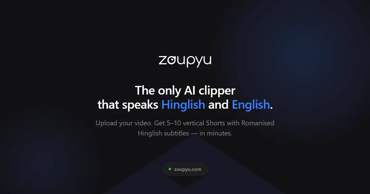 Screenshot 1 of Zoupyu