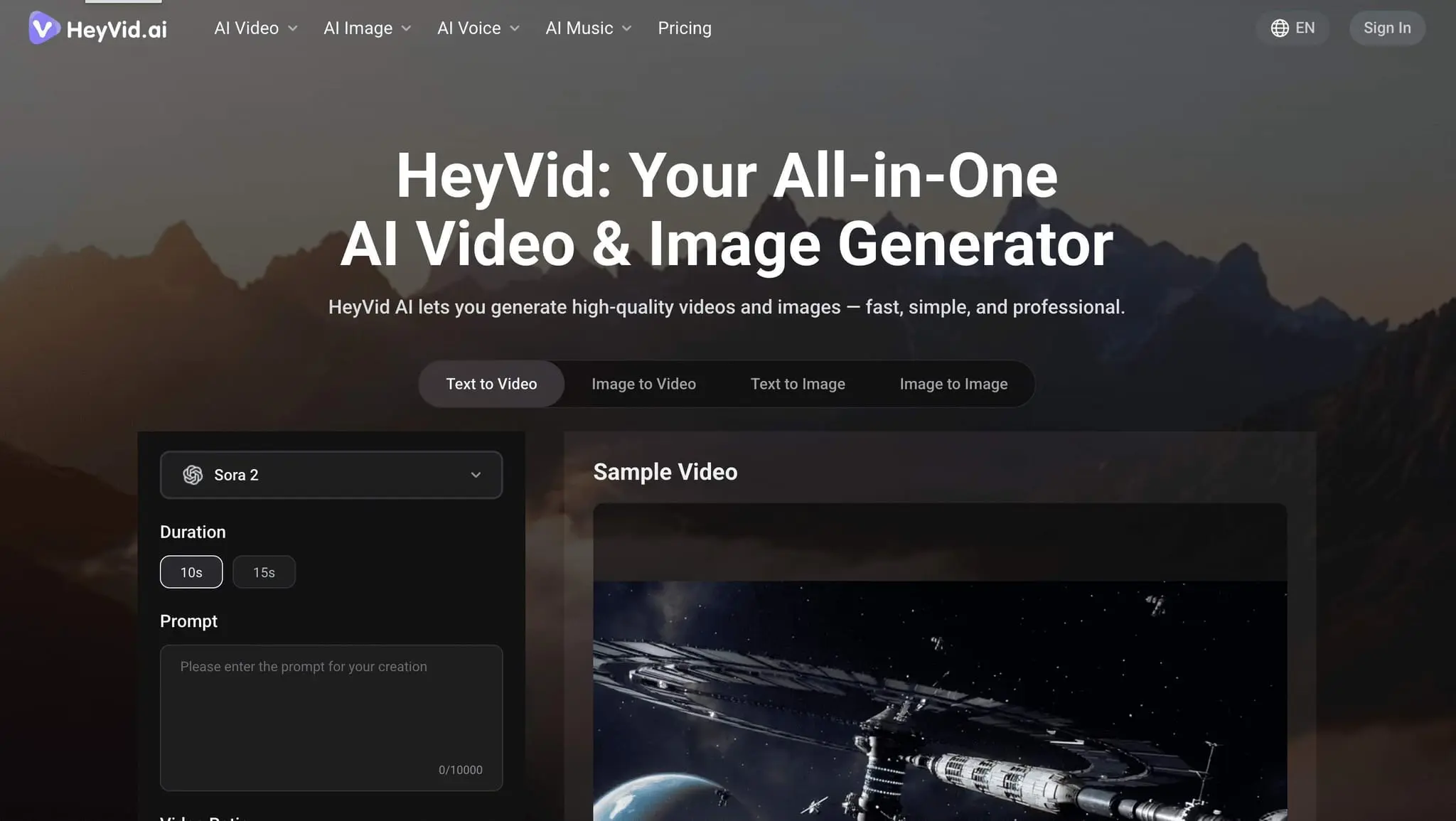 Screenshot 1 of HeyVid