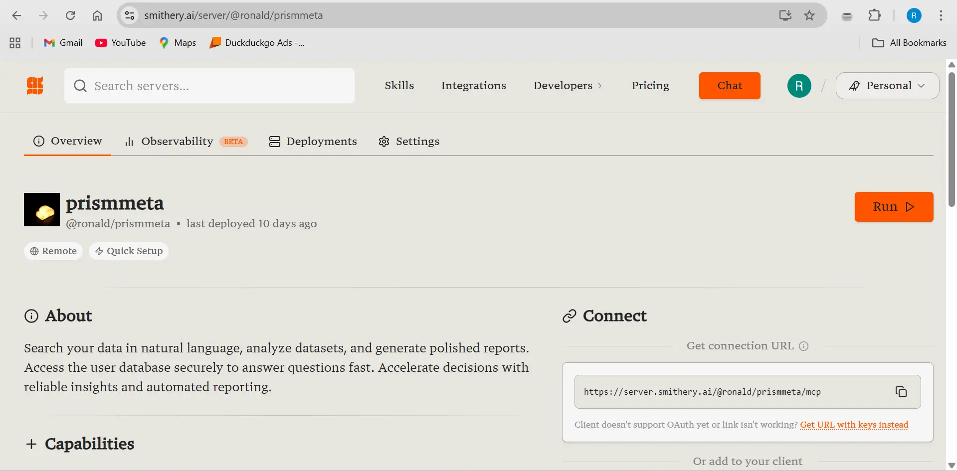 Screenshot 2 of PrismMeta - Cryptographic Trust Layer fo