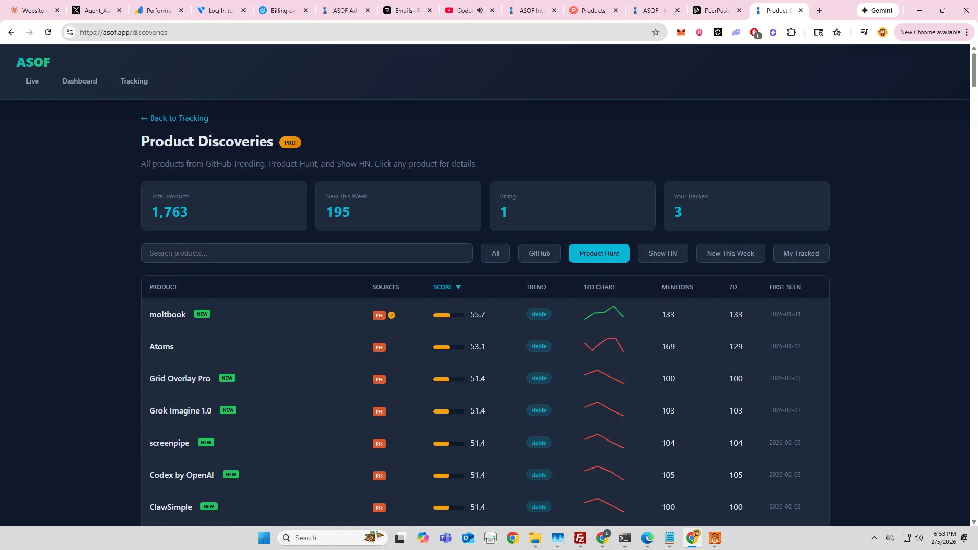 Screenshot 1 of ASOF