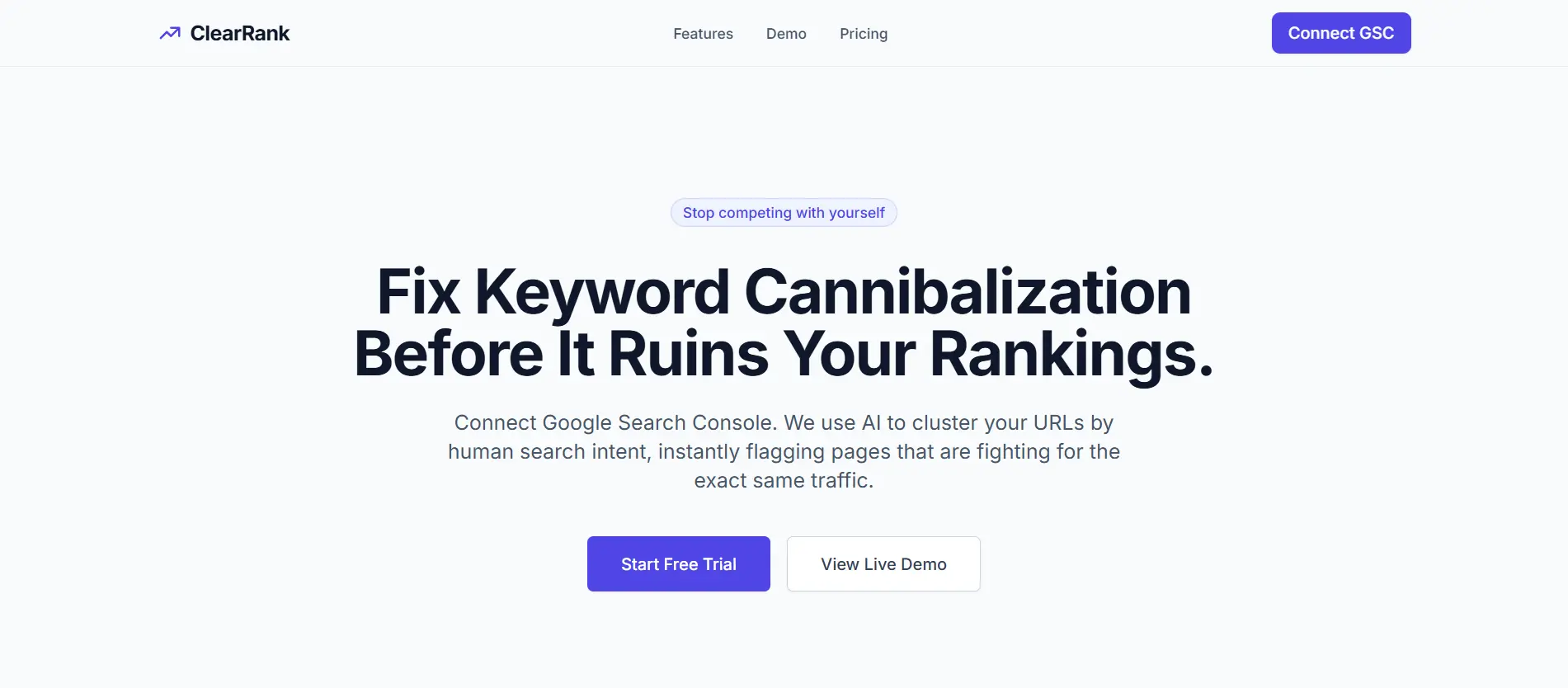 Screenshot 1 of ClearRank