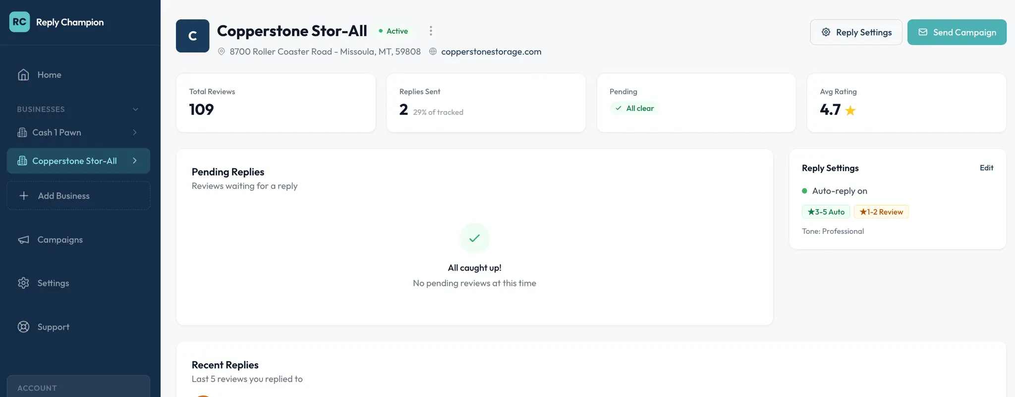 Screenshot 2 of Reply Champion