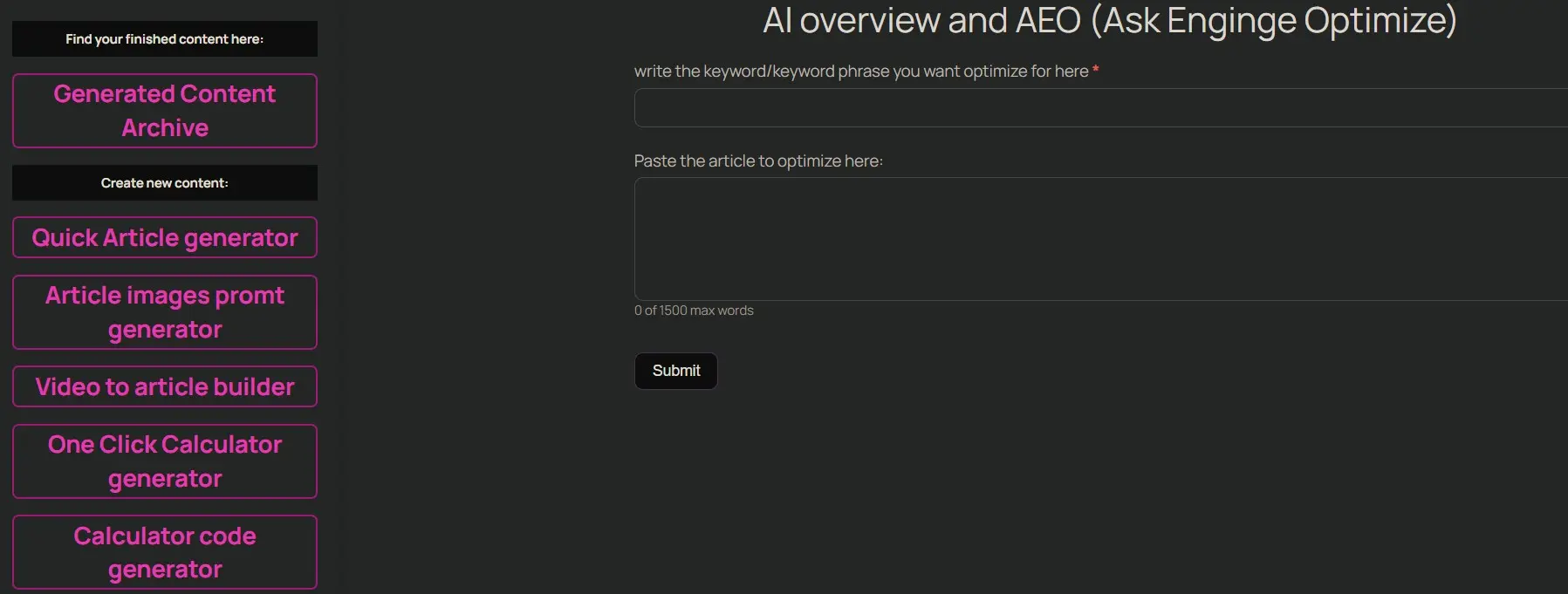 Screenshot 10 of zyflora AI writer tool