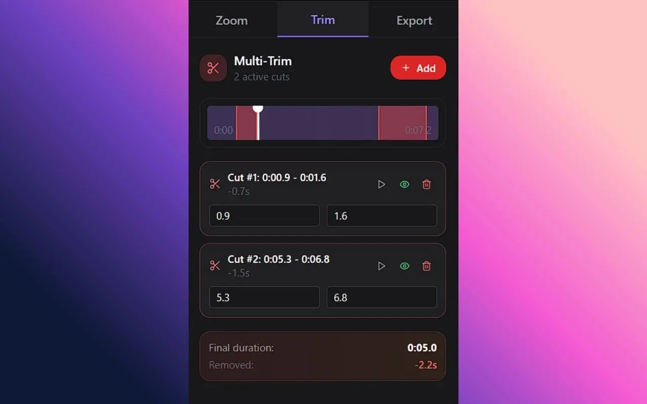 Screenshot 4 of Visura - Screen Recorder and editor