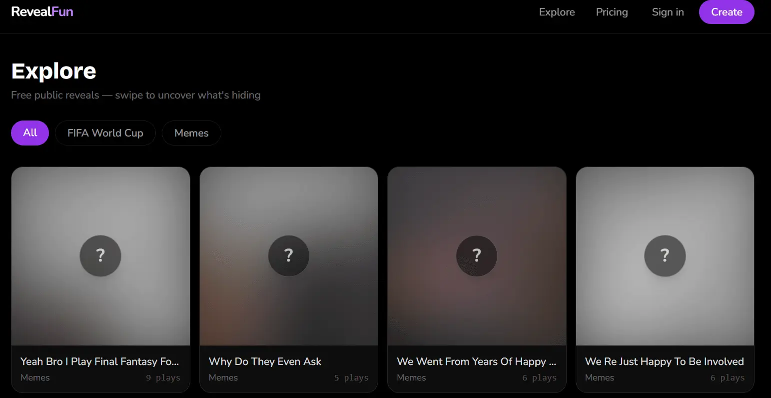 Screenshot 2 of RevealFun