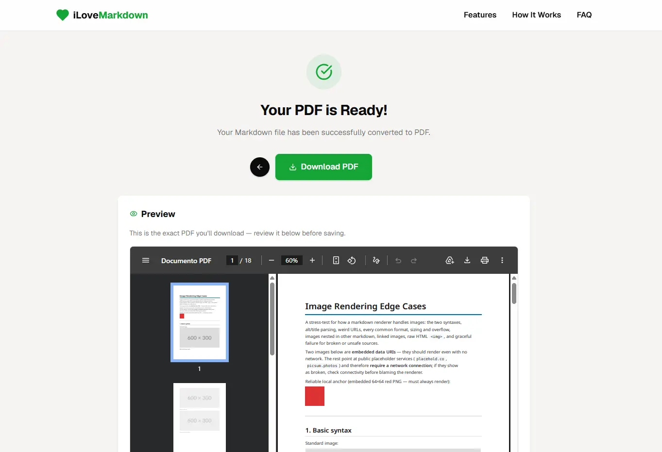 Screenshot 3 of iLoveMarkdown