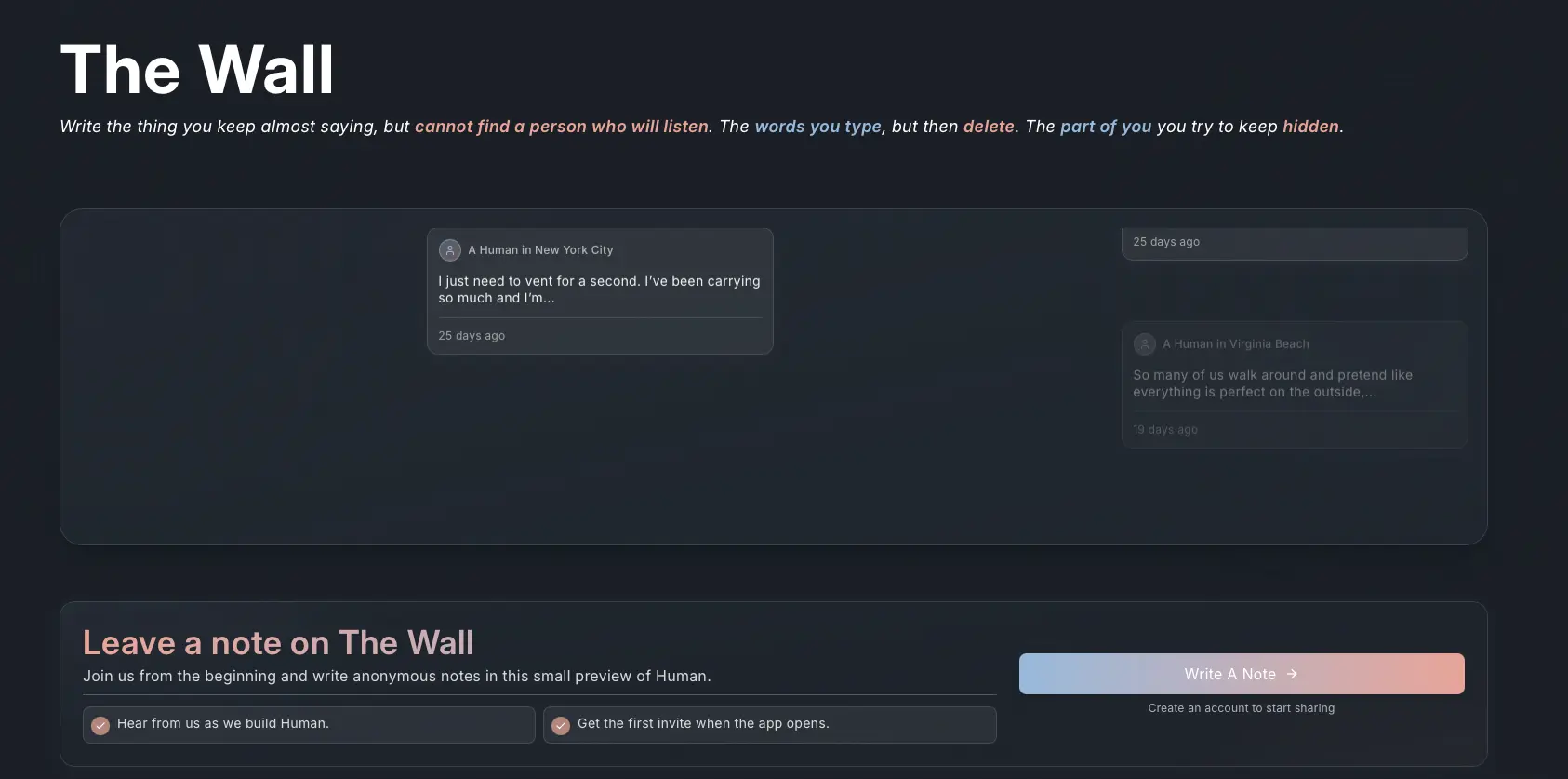 Screenshot 1 of Human