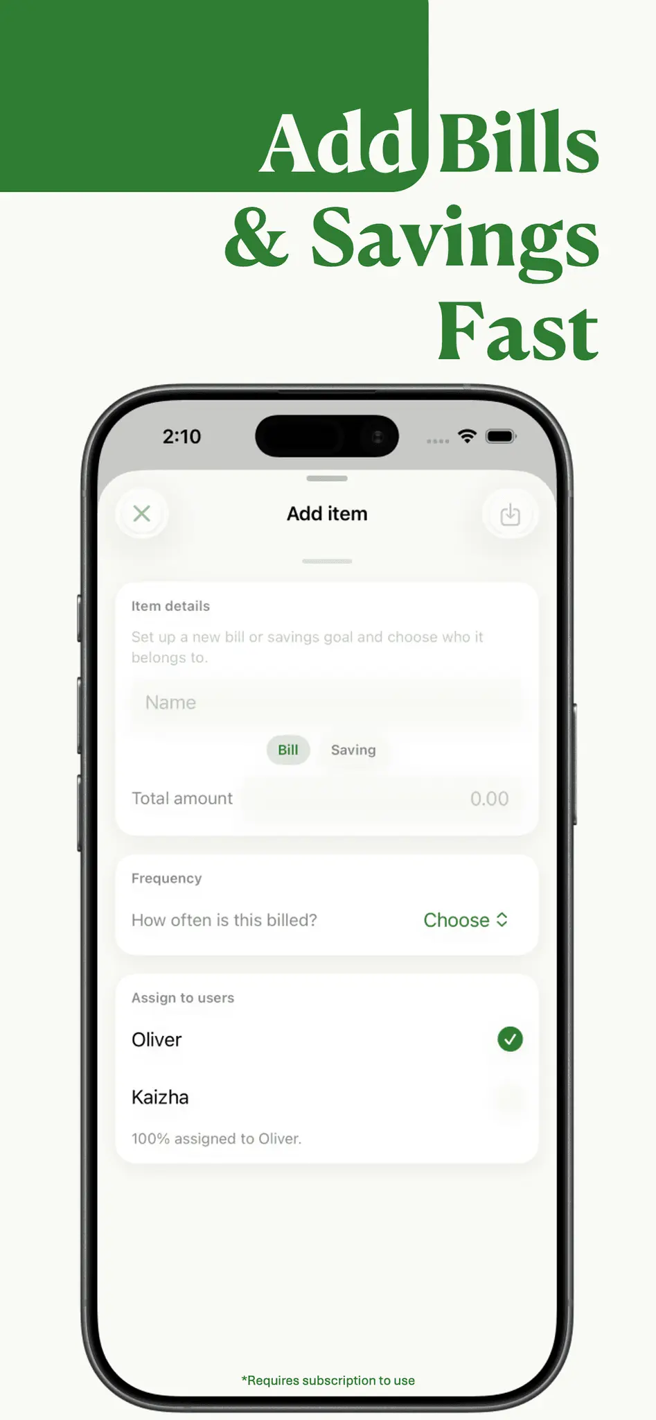 Screenshot 2 of OurBudget