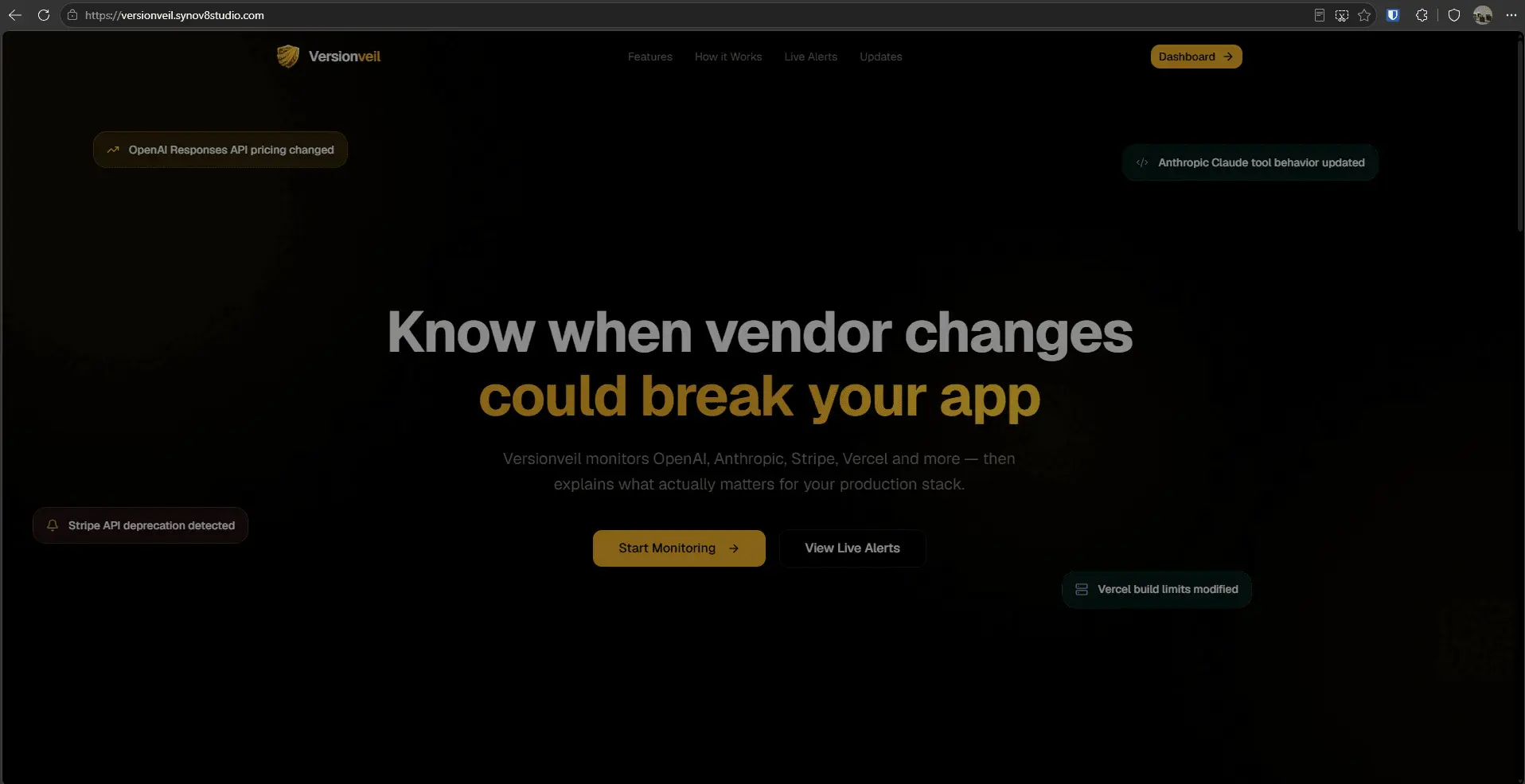Screenshot 1 of VersionVeil