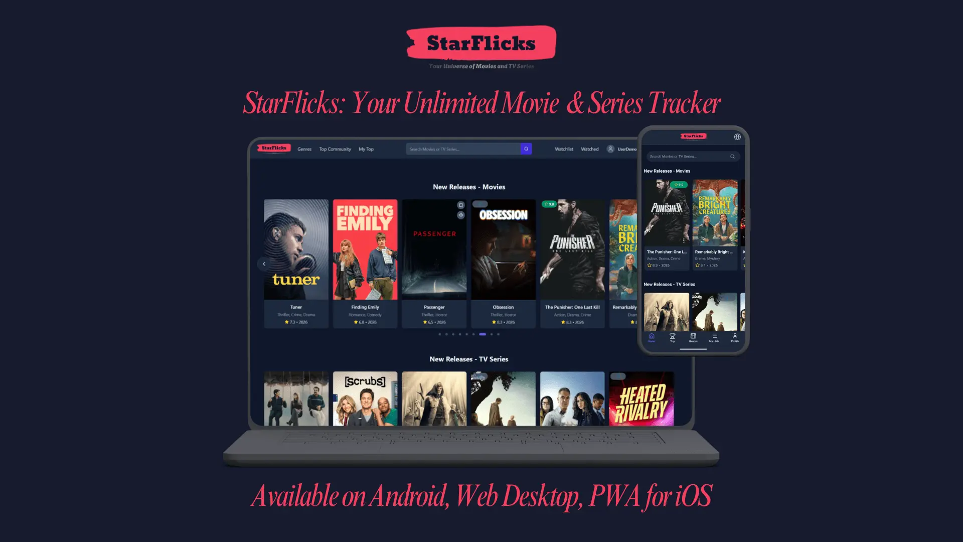 Screenshot 1 of StarFlicks
