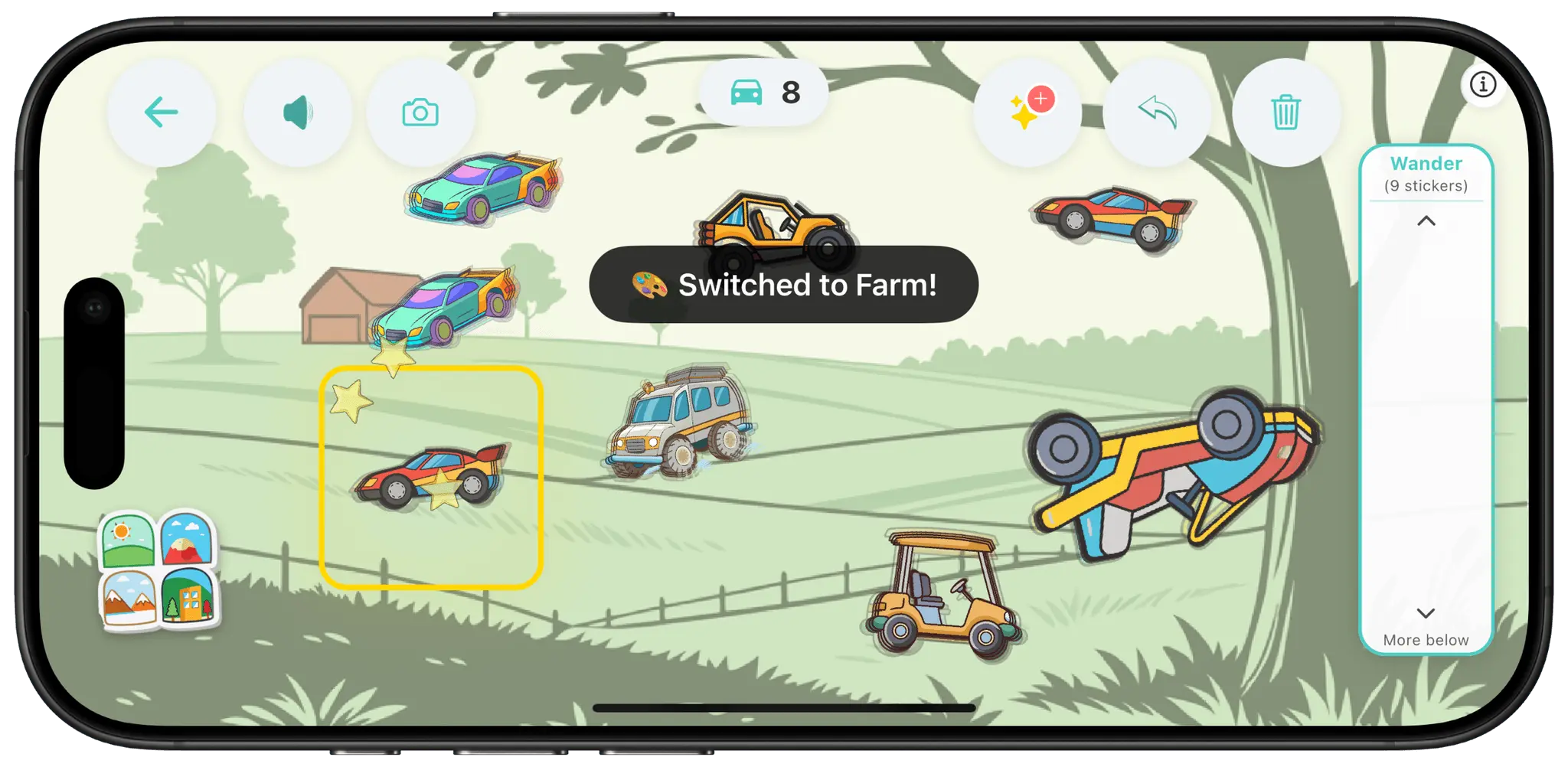 Screenshot 1 of Little Wheels Apps