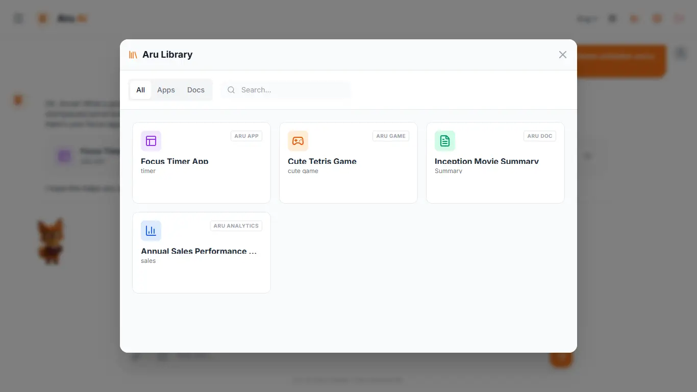 Screenshot 1 of Aru Ai