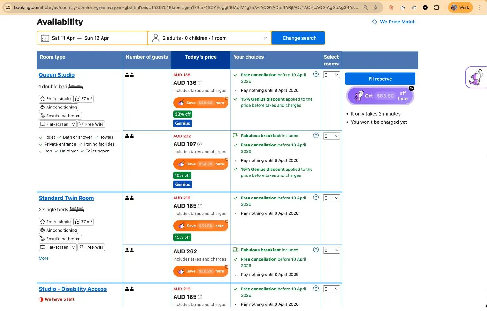 Screenshot 2 of Booking Wolf