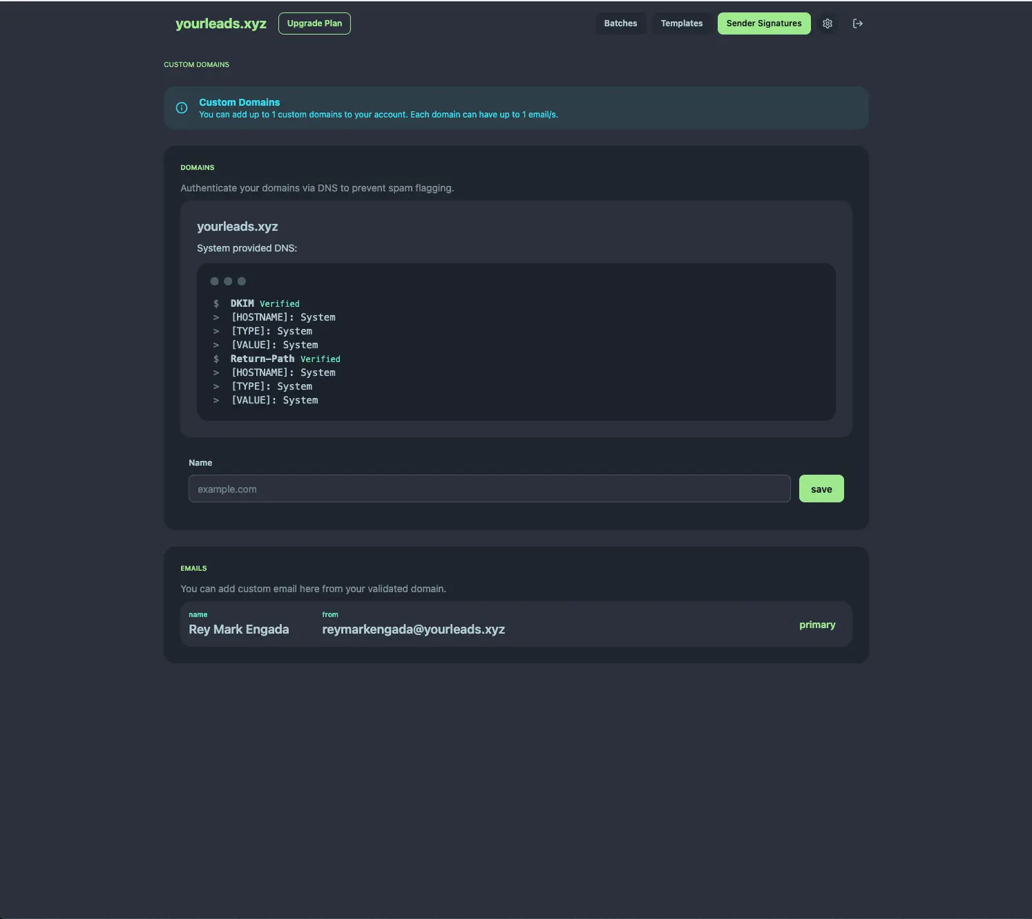 Screenshot 5 of yourleads.xyz