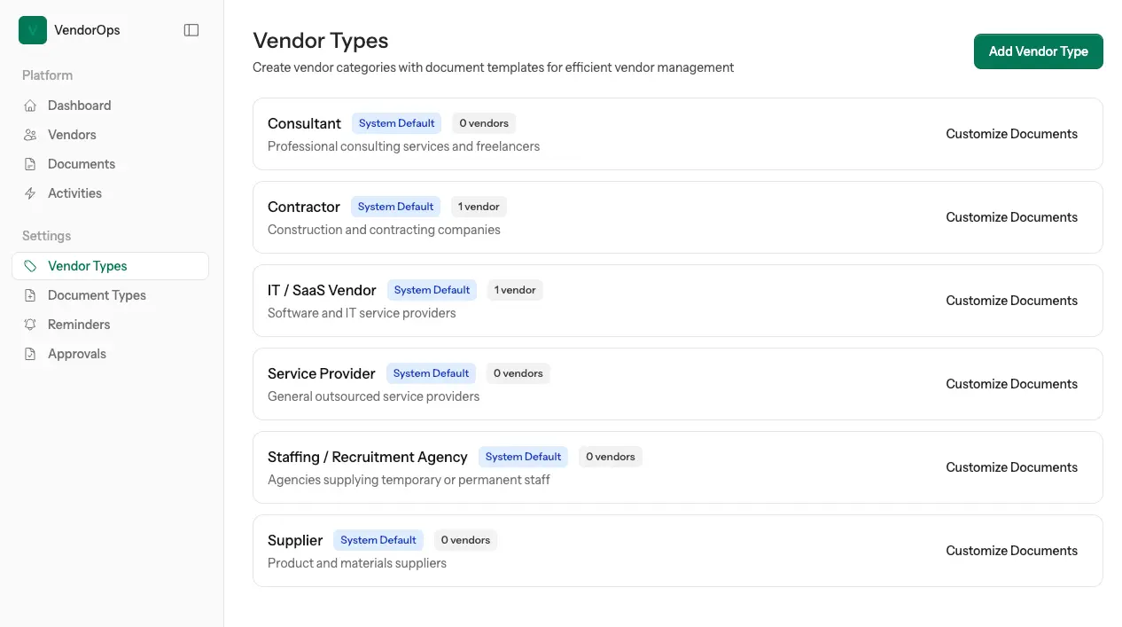 Screenshot 2 of VendorOps