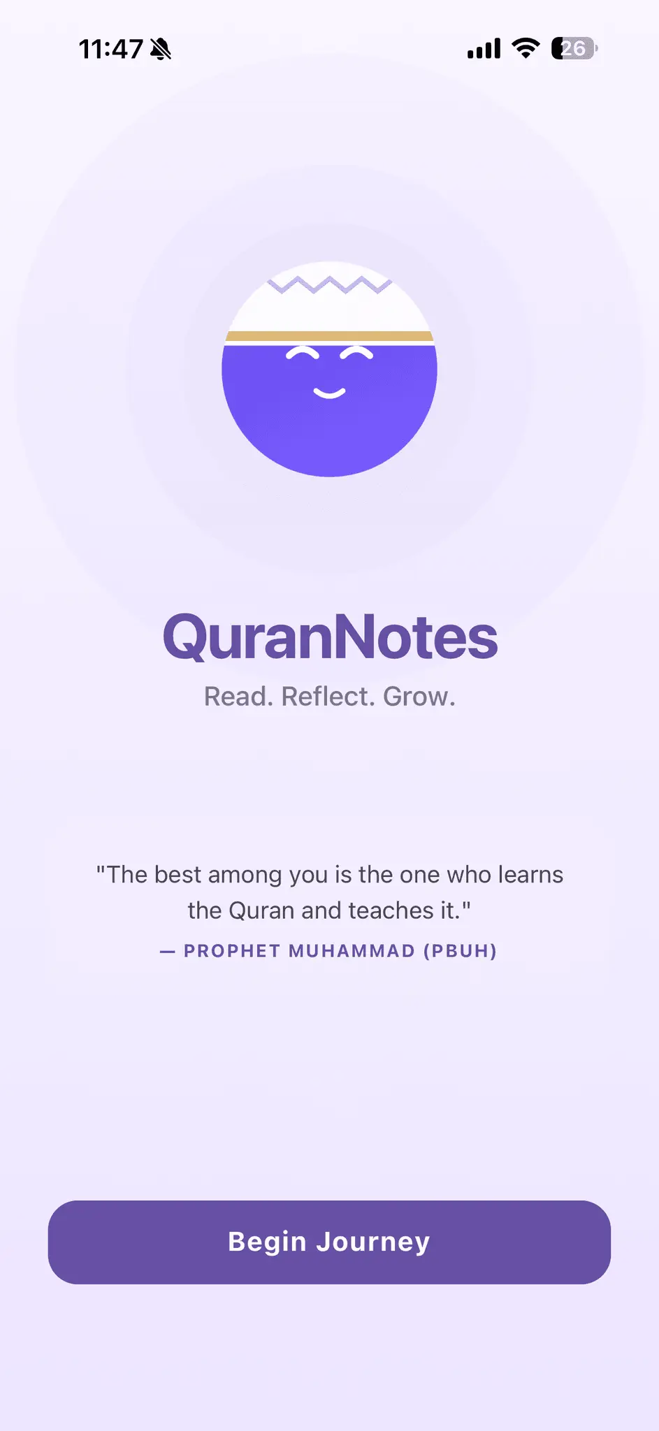 Screenshot 3 of QuranNotes: Daily Reflections