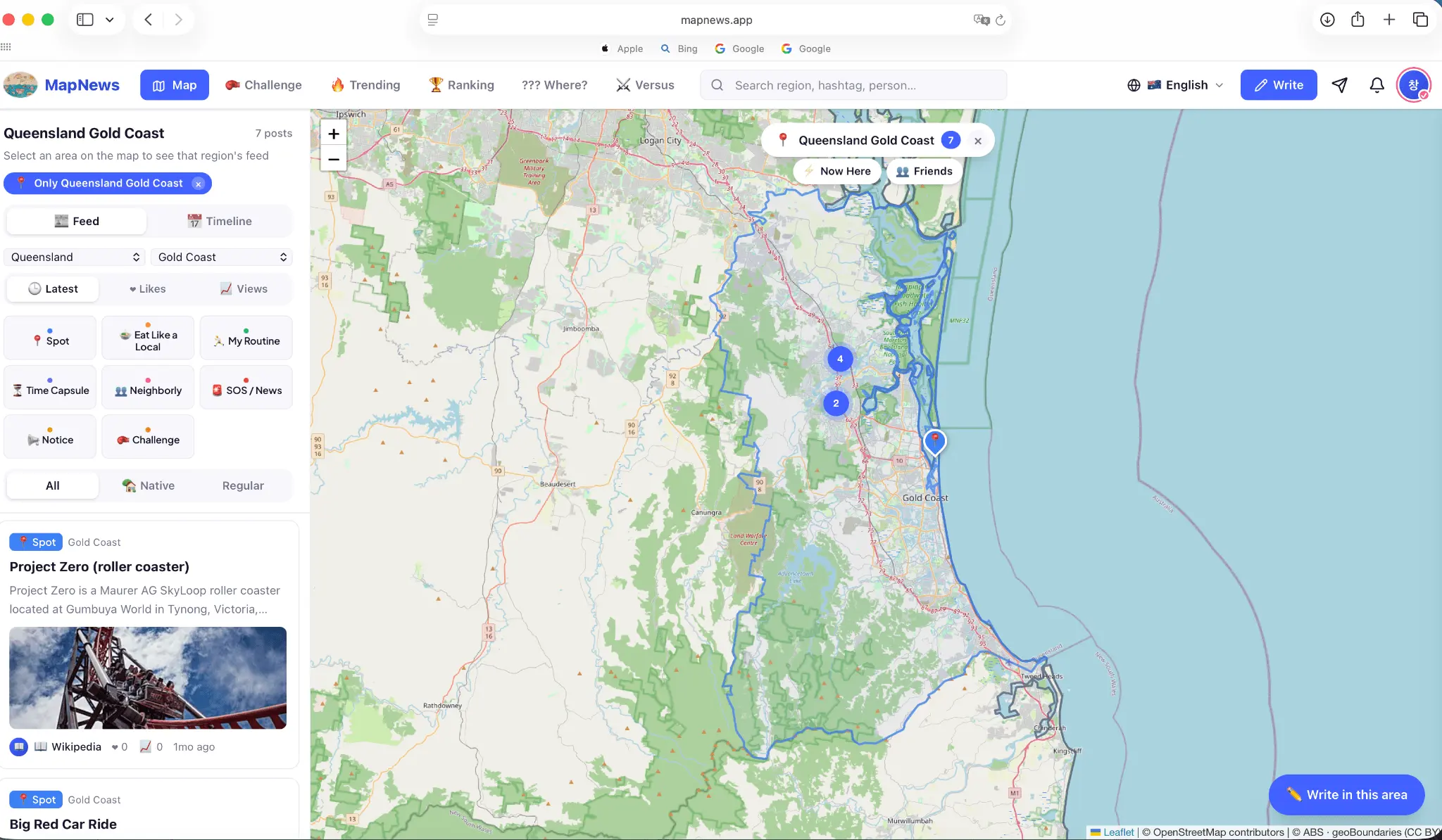 Screenshot 4 of Mapnews