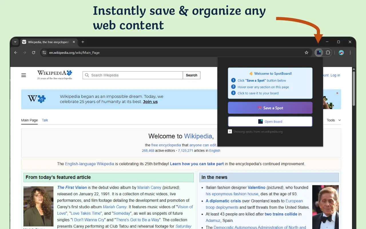 Screenshot 1 of SpotBoard