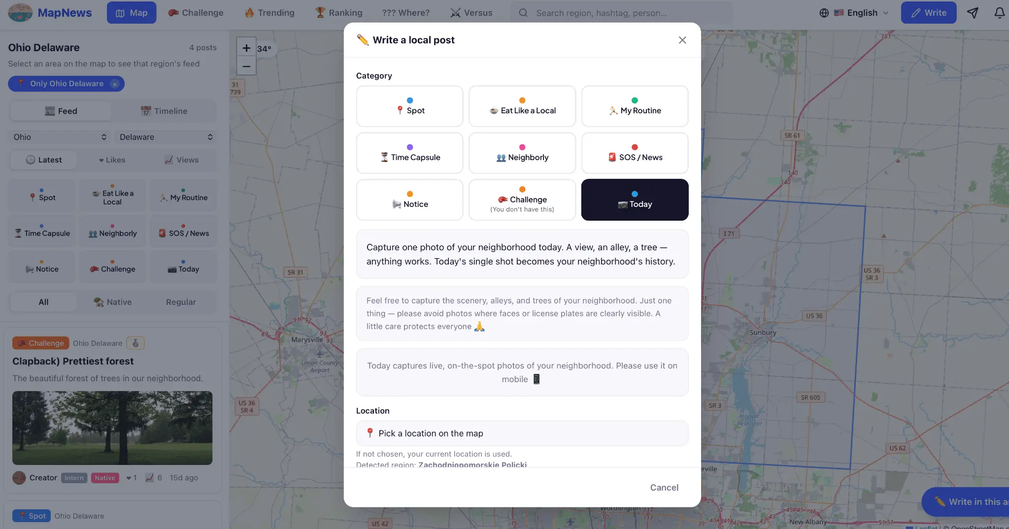 Screenshot 6 of Mapnews