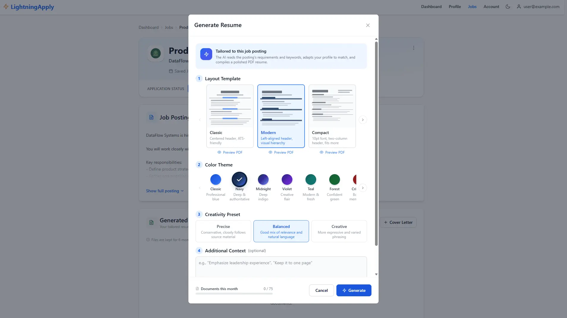 Screenshot 3 of LightningApply