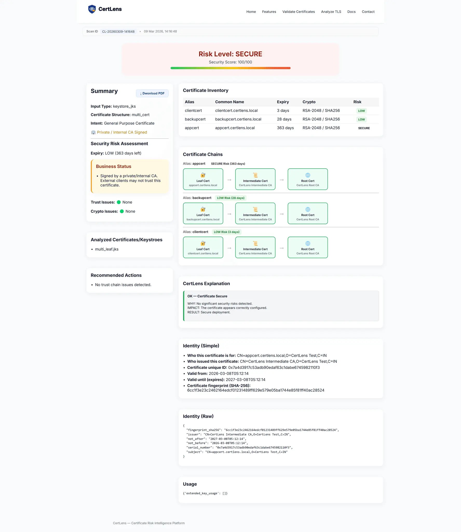 Screenshot 9 of CertLens