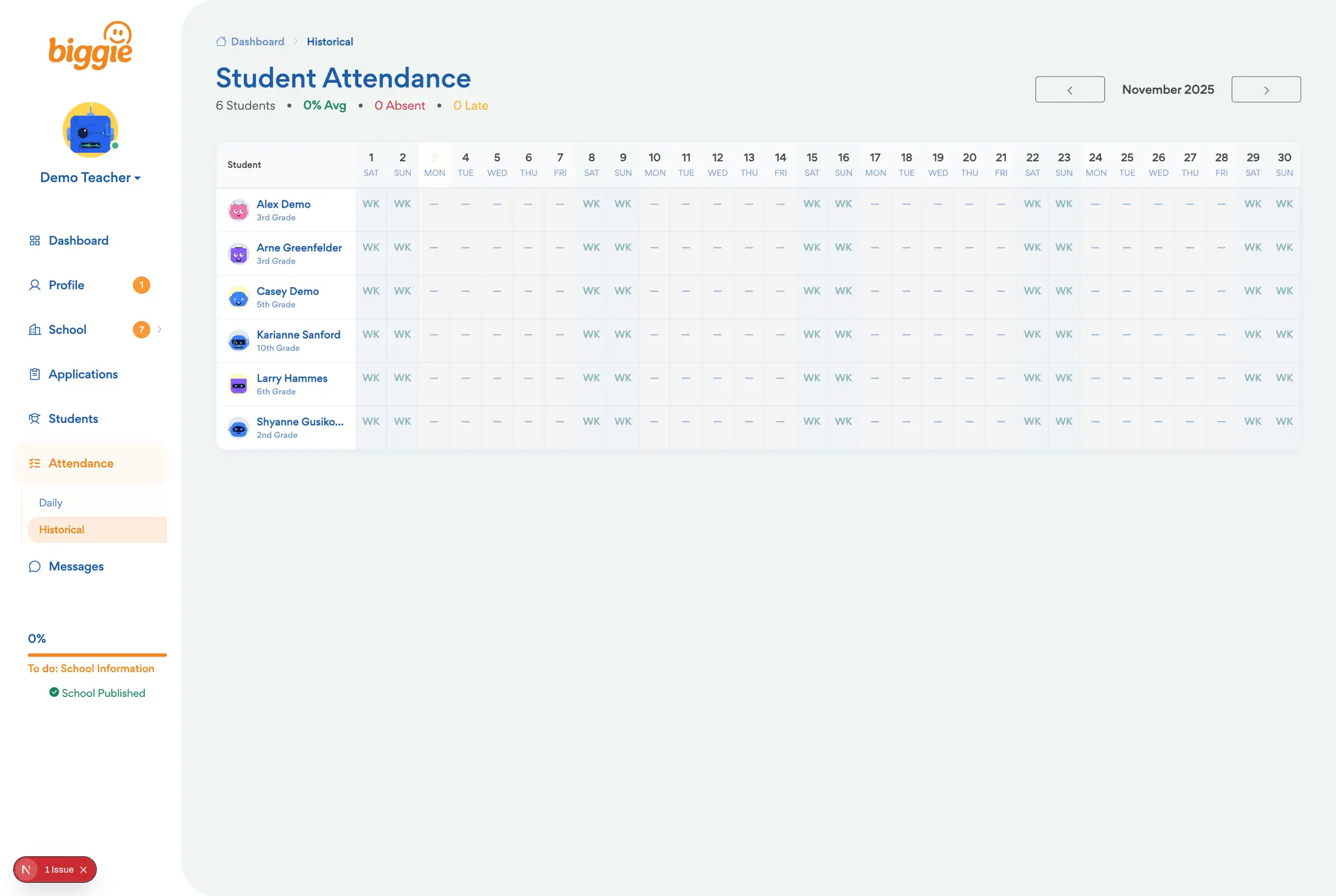 Screenshot 3 of Biggie Schools