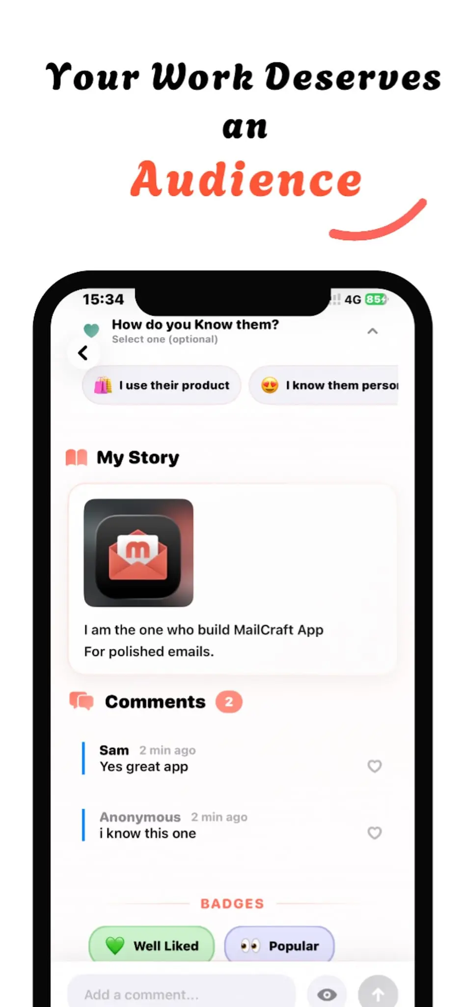 Screenshot 6 of Seen Before App
