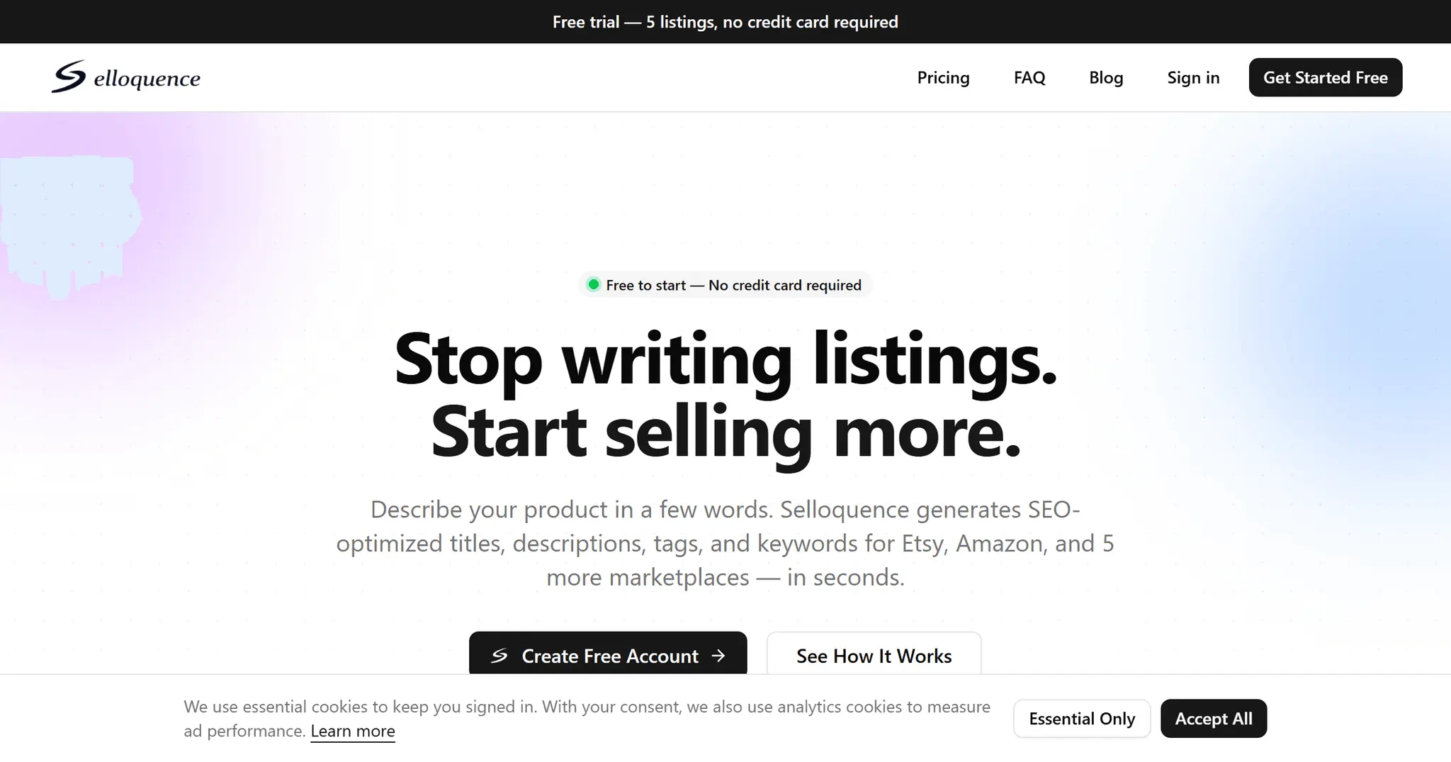 Screenshot 1 of Selloquence