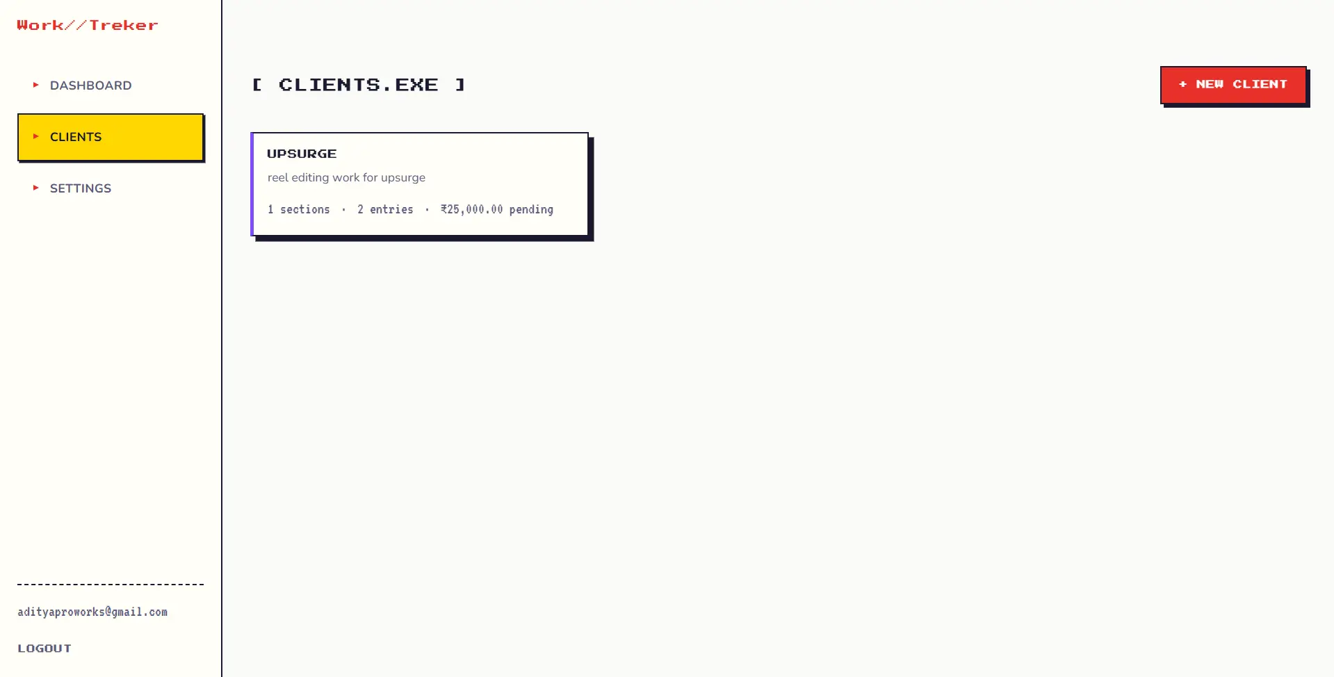Screenshot 3 of Work Treker