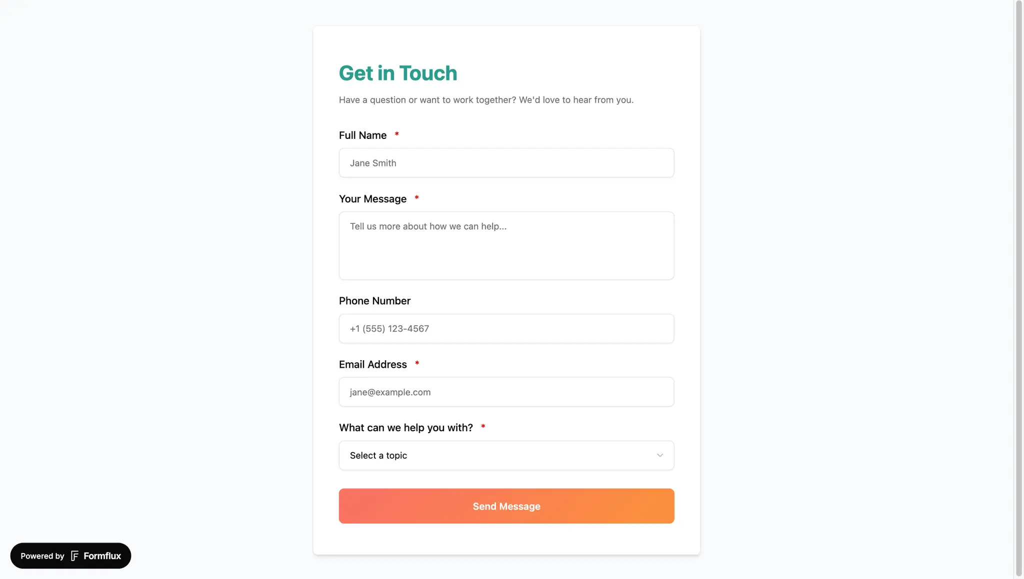 Screenshot 2 of FormFlux