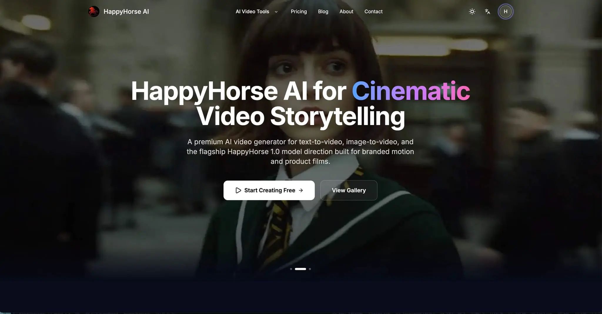 Screenshot 1 of HappyHorse AI