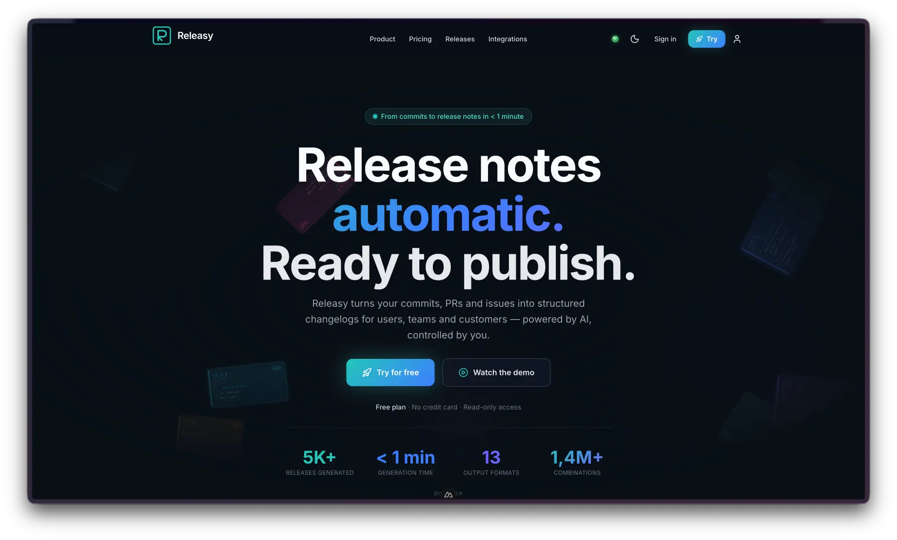 Screenshot 3 of Releasy
