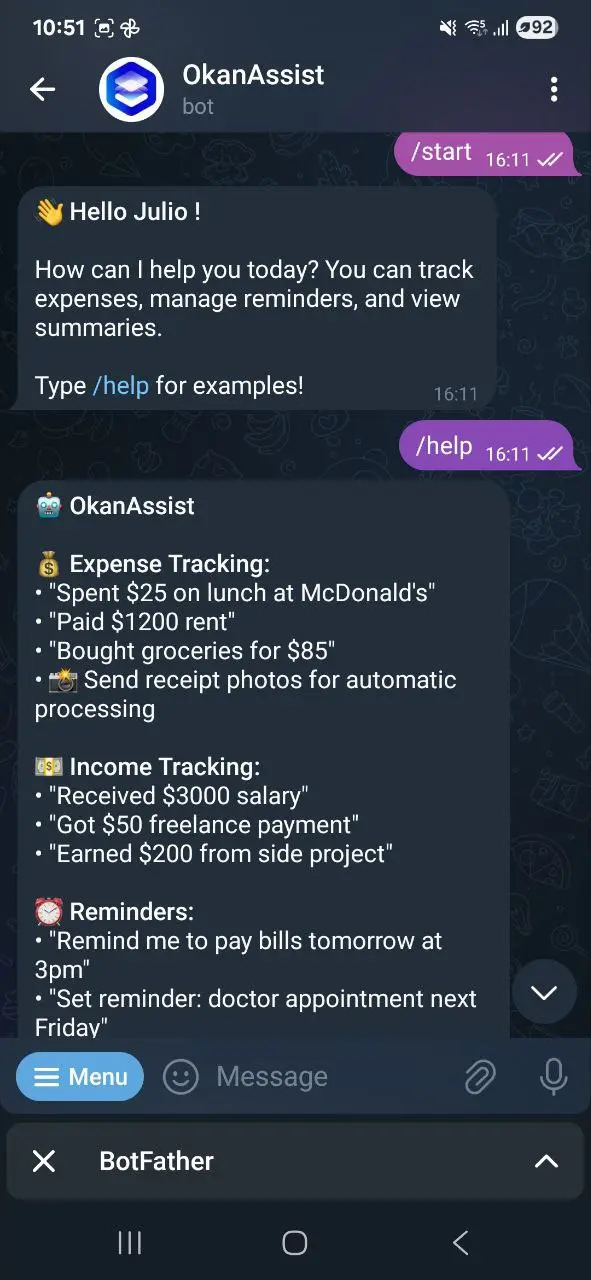 Screenshot 4 of OkanAssist