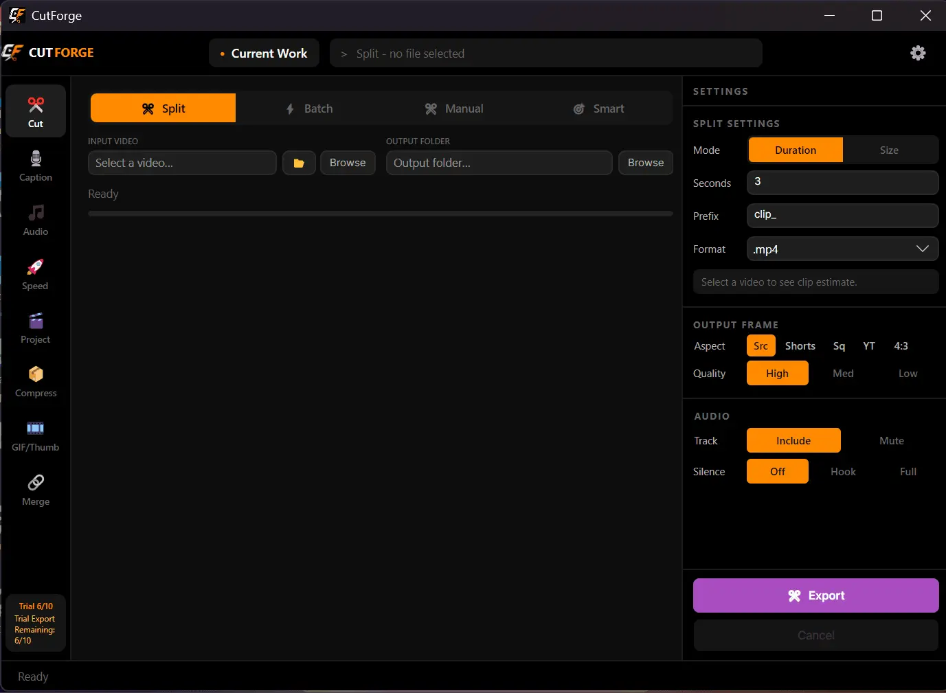 Screenshot 1 of Cut Forge Studio