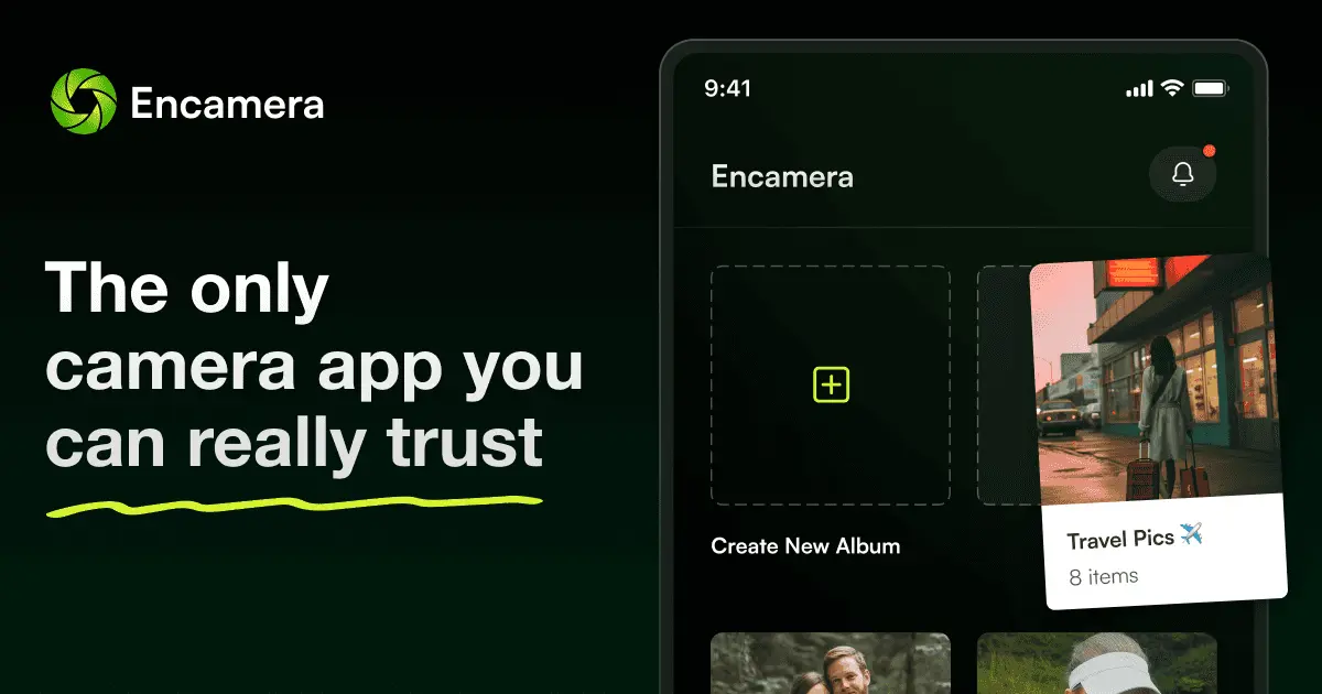 Screenshot 1 of Encamera