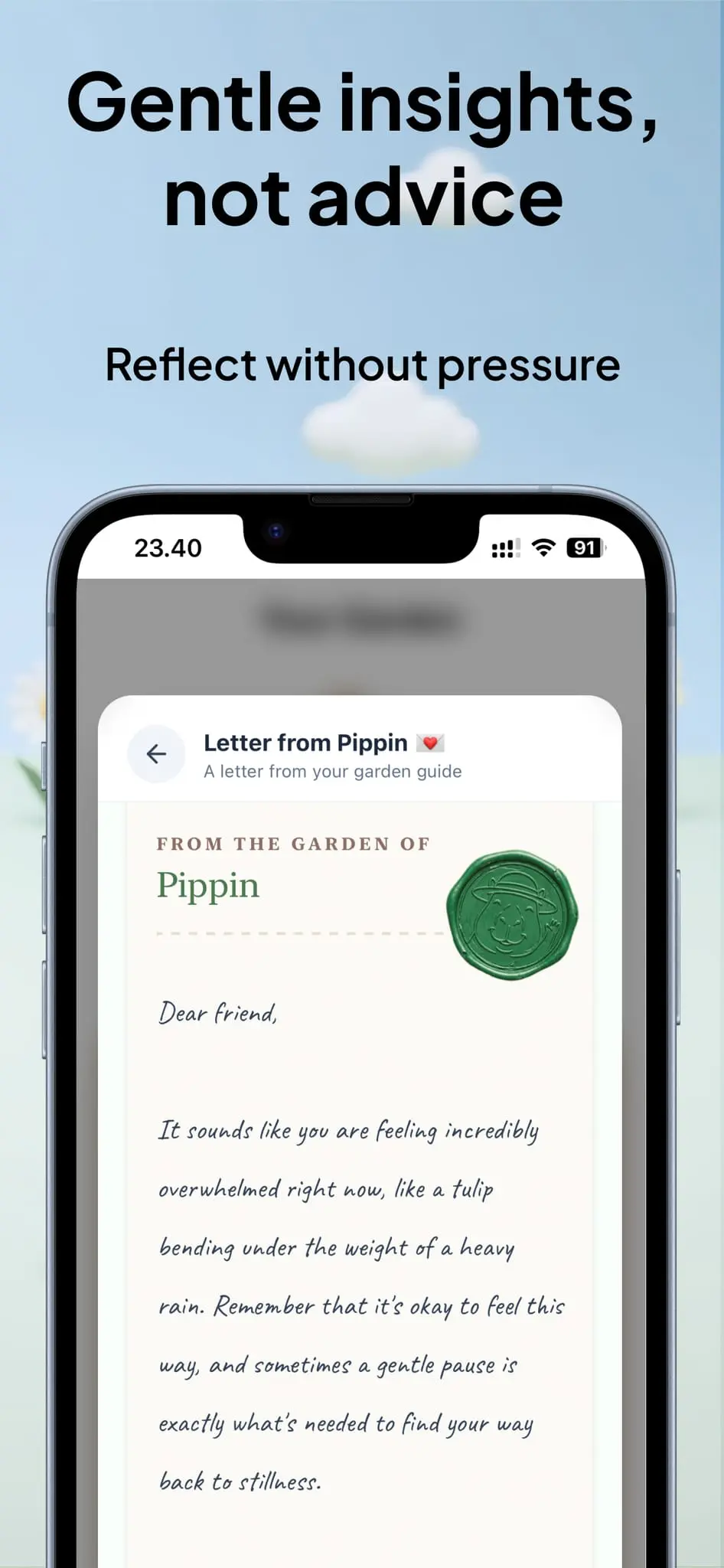 Screenshot 7 of Pippin – Overthinking Journal