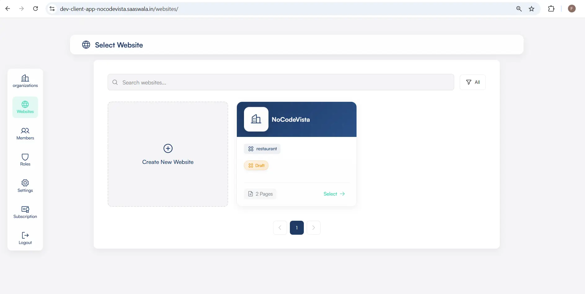 Screenshot 1 of NoCodeVista