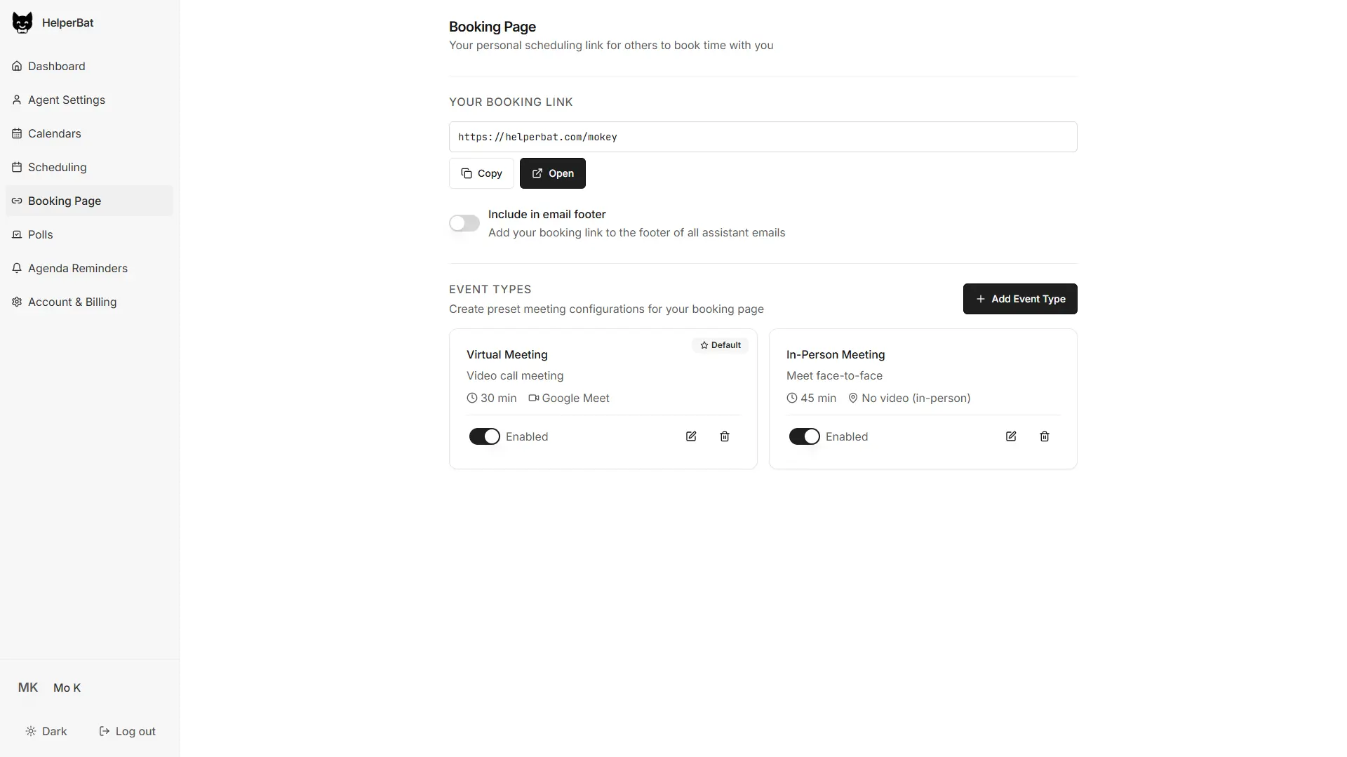 Screenshot 1 of HelperBat