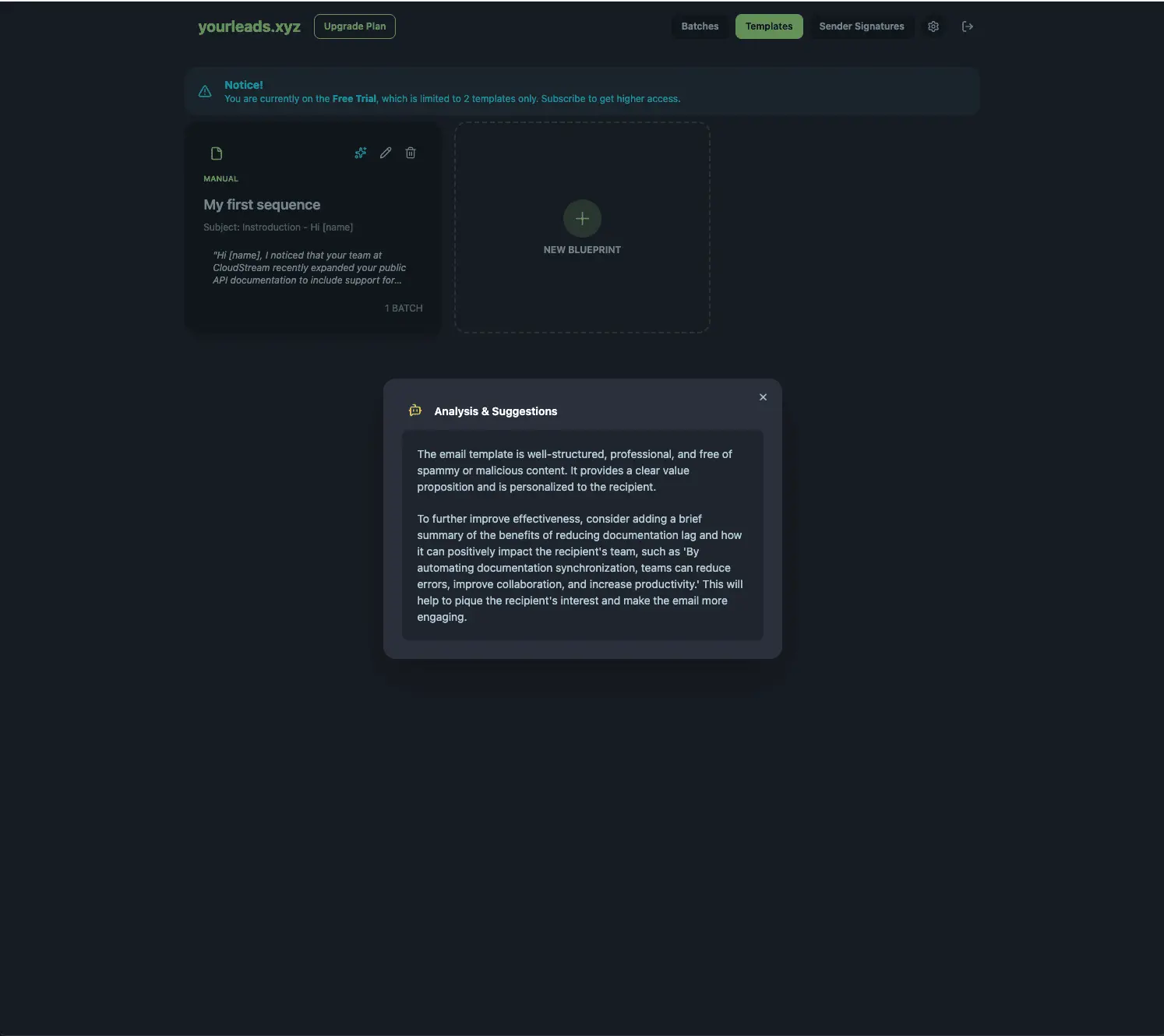 Screenshot 4 of yourleads.xyz