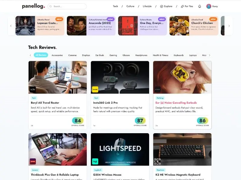 Screenshot 1 of Panellog