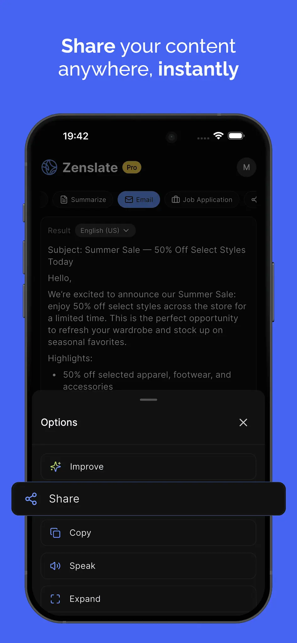 Screenshot 4 of Zenslate