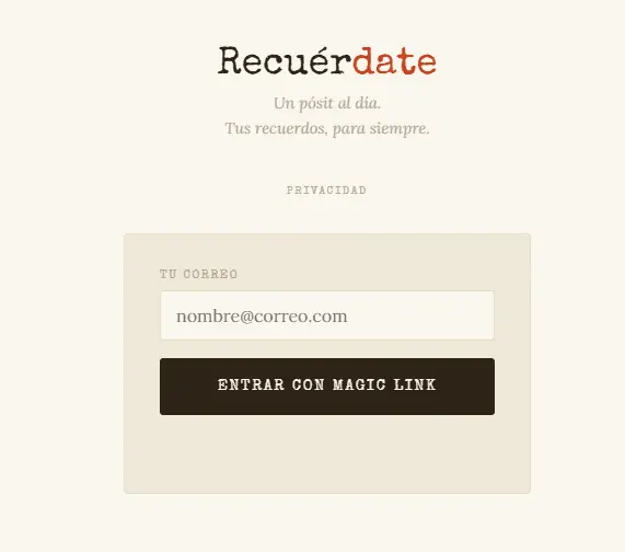 Screenshot 2 of Recuérdate