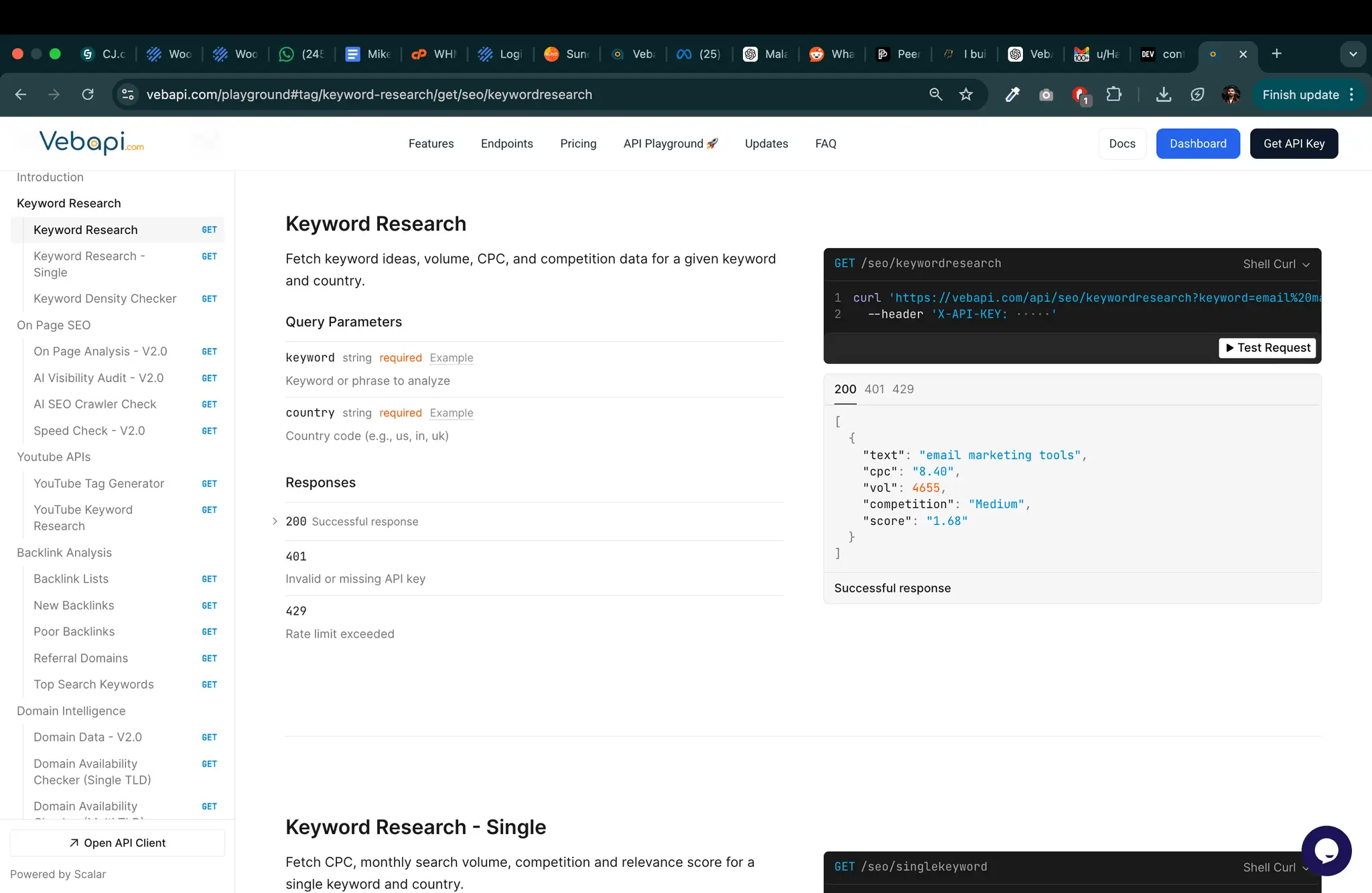 Screenshot 2 of VebAPI