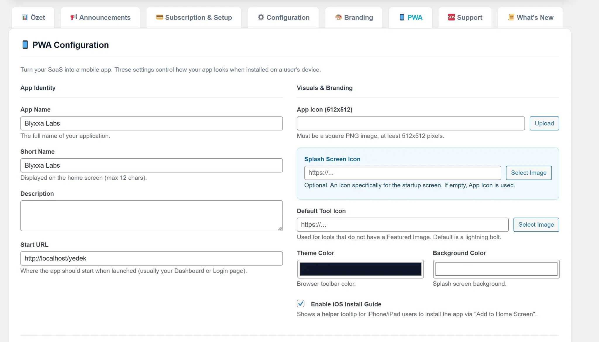 Screenshot 6 of Blyxxa SaaS Engine