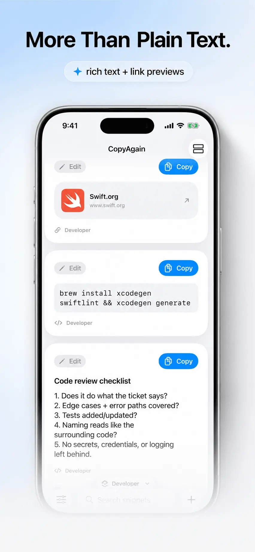 Screenshot 6 of CopyAgain