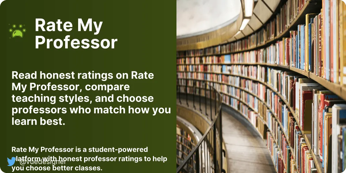 Screenshot 1 of Rate My Professor