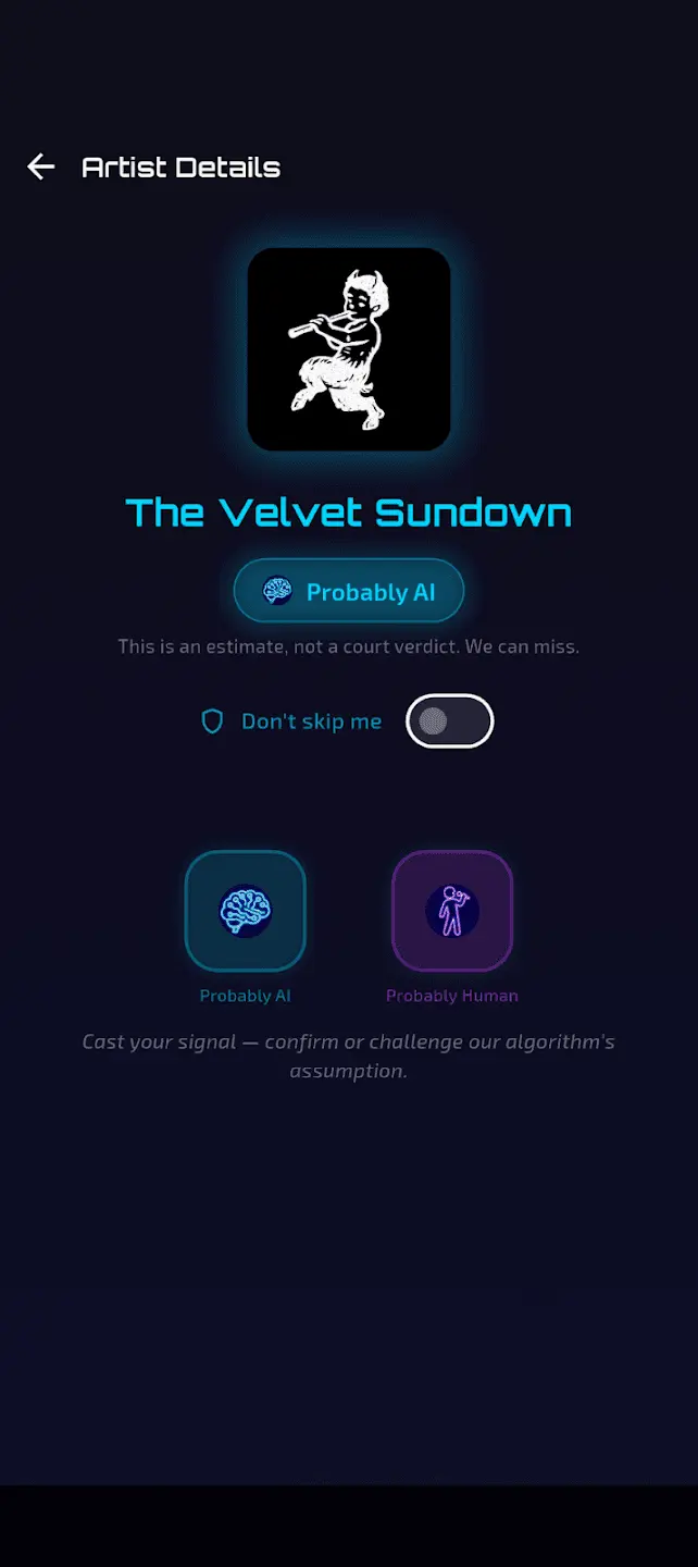 Screenshot 2 of SkipIfFake