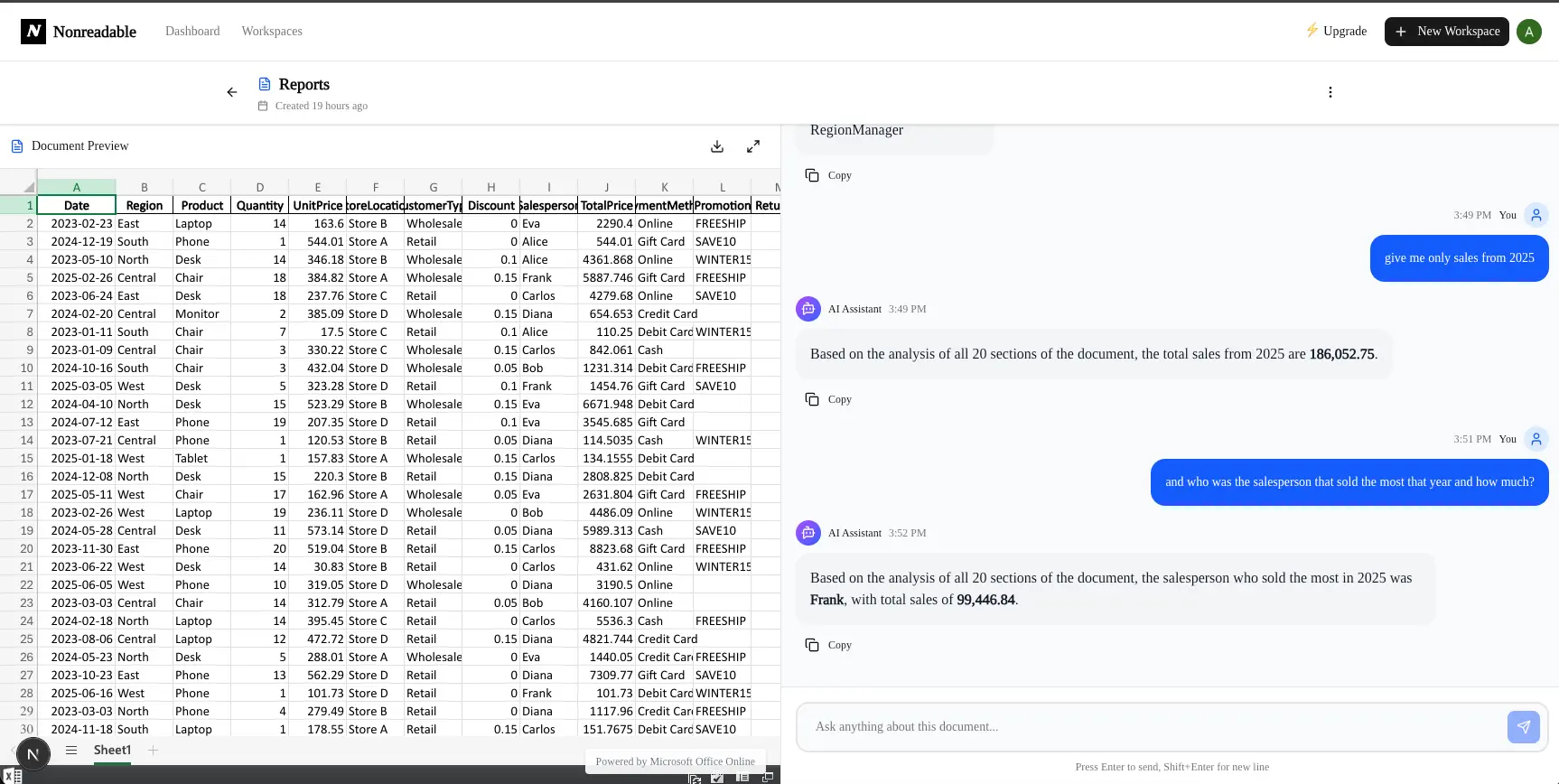 Screenshot 2 of Nonreadable